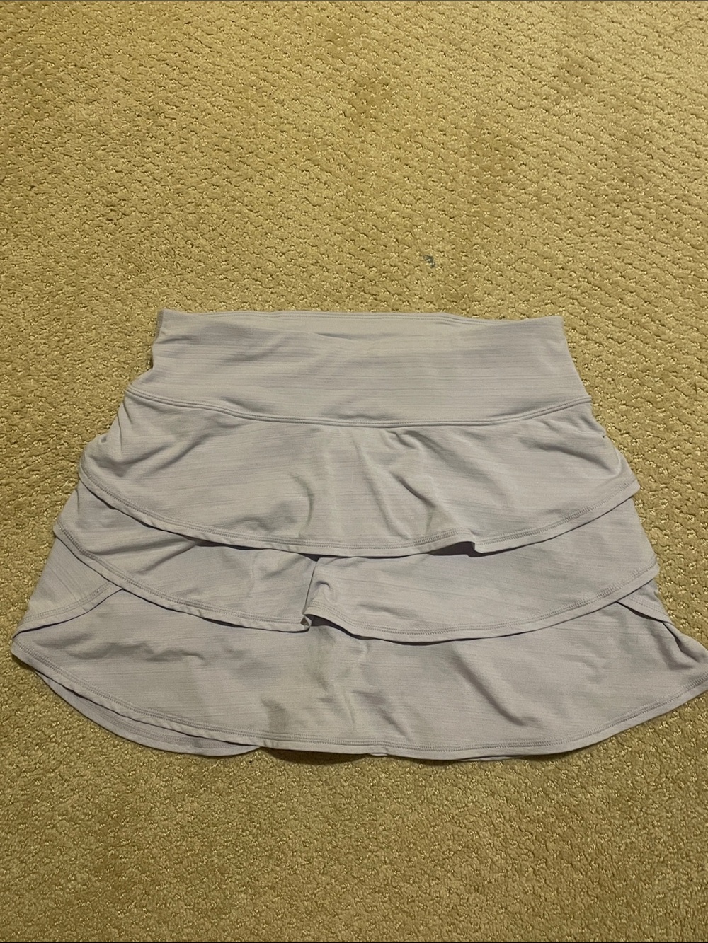 Ideology Light Lavender Ruffle Skater Skirt